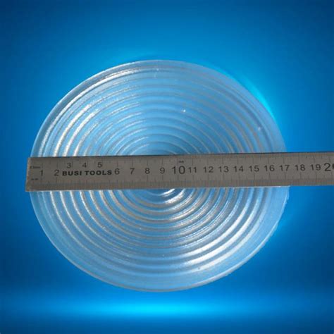 Diameter 175mm Stage Light Led Fresnel Glass Lens For Lighting System