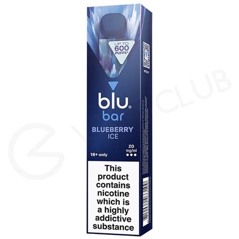 Blueberry Ice Blu Bar Disposable Vape