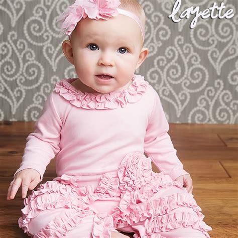 Lemon Loves Layette Peony Romper For Newborn And Baby Girls In Pink