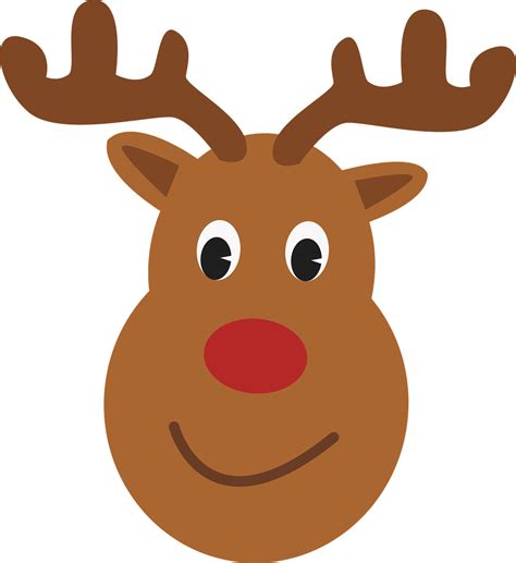 Animated Rudolph Face