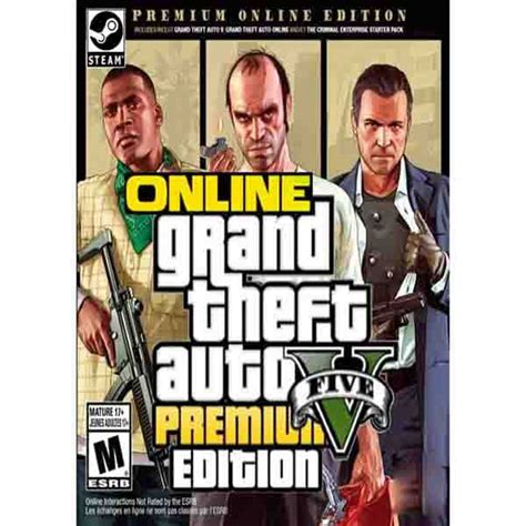 Grand Theft Auto V Premium Online Edition Includes Items Gta Rockstar