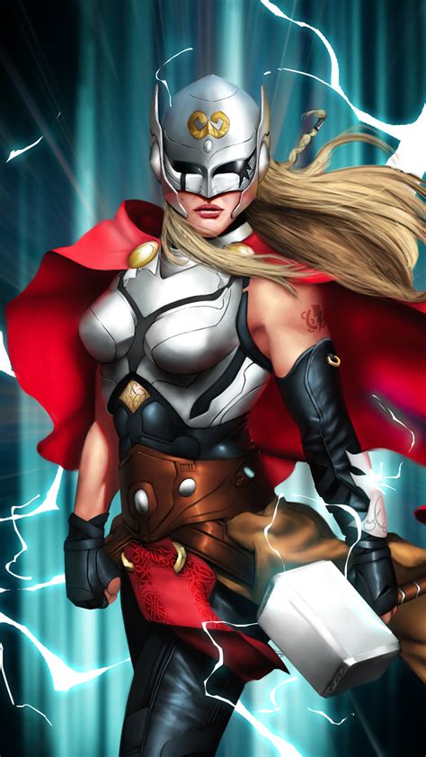 1080x1920 Lady Thor 2021 Iphone 76s6 Plus Pixel Xl One Plus 33t5