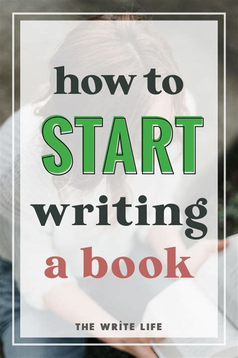 How To Start Writing A Book A Peek Inside One Writers Process