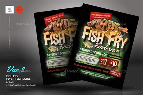 Fish Fry Flyer Template Professional Sample Template Collection