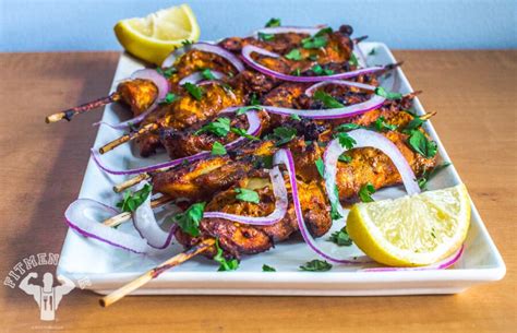 Lean Tandoori Chicken Kabobs Fit Men Cook