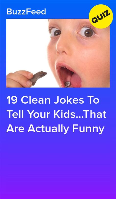 19 Clean Jokes To Tell Your Kidsthat Are Actually Funny In 2020