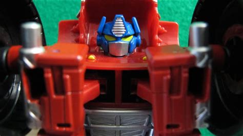 Unboxing Optimus Prime Monster Truck Transformer Rescue Bot Playskool