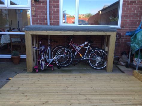 10 Diy Outdoor Bike Storage