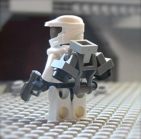 Lego Halo Reach Jetpack Back My Own Design For The Je Flickr