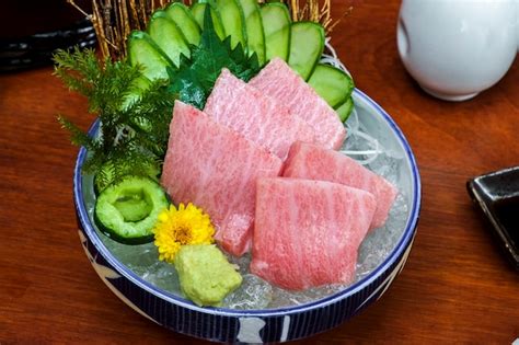 Japanese Raw Tuna Sashimi Fish Fresh Free Photo