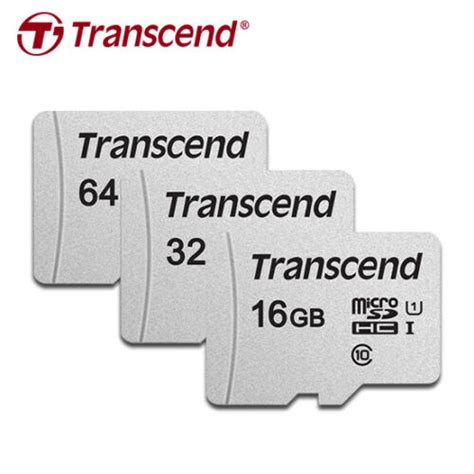 Transcend 300s 16gb 32gb 64gb Micro Sdhcxc C10 Uhs I Memory Card Up To