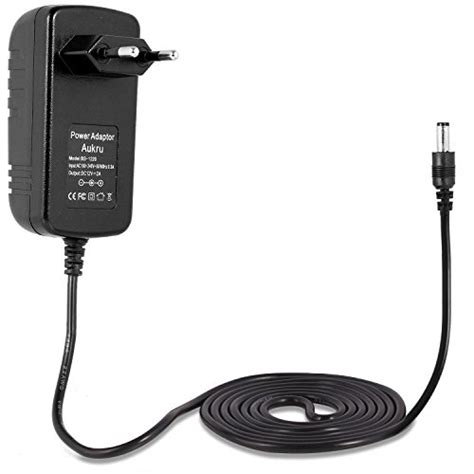 Aukru Universal Ac Dc 12v Netzteil 2000ma Ladegerät Netzadapter Adapter