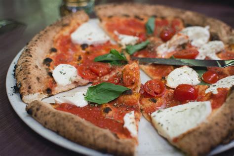 Goat Cheese Margherita Pizza