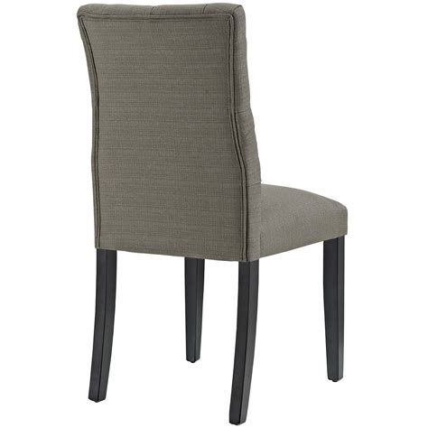 Duchess Fabric Dining Chair In Granite Upholstered Dining Side Chair