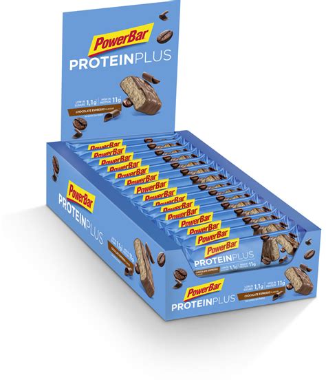 Powerbar Protein Plus Low Sugar Riegel Chocolate Espresso 35g Ab € 23