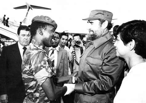 Fidel Castro Thomas Sankara Cuba Burkina Lazos Todavía