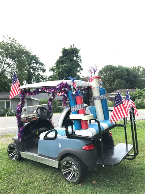 Best Fourth Of July Decorations For Golf Carts References Independence Day Images 2022