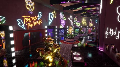 A Backstage Tour Of Freddy Fazbears Mega Pizzaplex In Five Nights