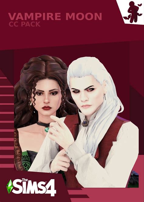 Vampire Moon Cc Pack In 2021 Sims 4 Characters Sims 4 Sims 4 Gameplay