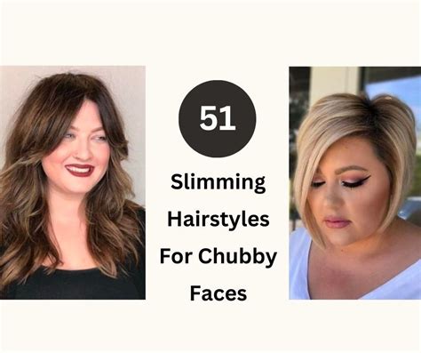 Best Slimming Hairstyles For Chubby Faces And Double Chins Fabbon
