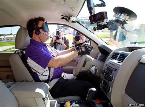 Blind Drivers At The Steering Wheel Bbc News