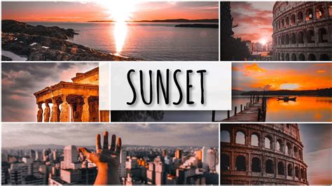 One click download free lightroom mobile presets for your phone. How to Edit Sunset Lightroom Preset | Lightroom Mobile ...