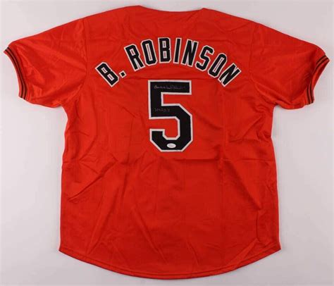 Authentic Autographed Brooks Robinson Baltimore Jersey JSA COA