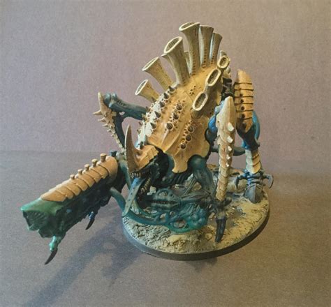 Tyranid Tyrannofex By Fiend Upon My Back On Deviantart