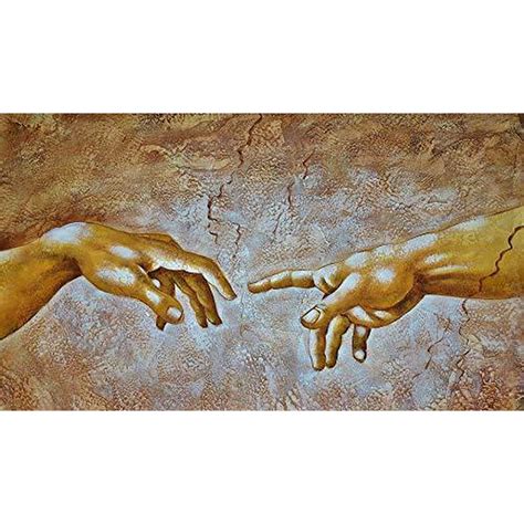 Hands By Leonardo Da Vinci Picture On Stretched Canvas Wall Art Decor