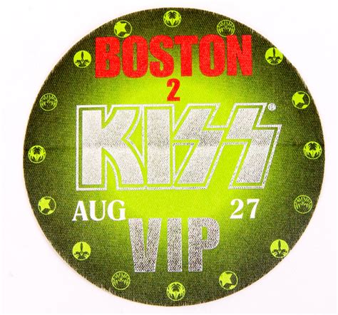 Kiss Backstage Pass Kiss Boston Vip Kiss Museum