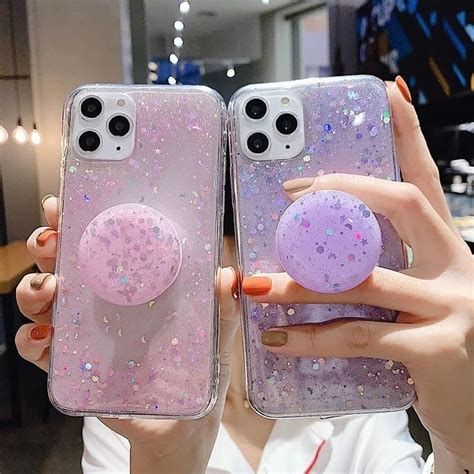 Iphone And Airpods Cases On Instagram Pink And Purple Makes The Heart