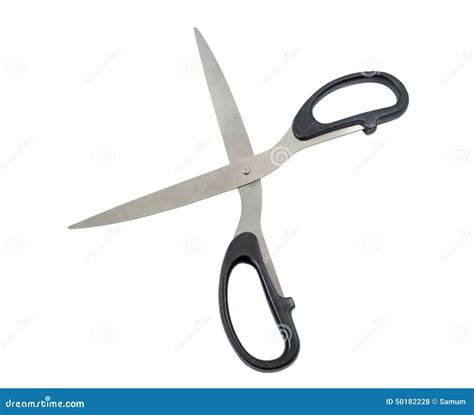 Large Scissors Stock Photo Image Of Sharp Improvement 50182228