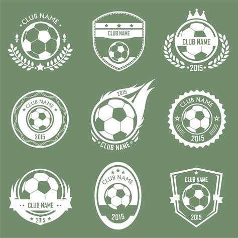 Soccer Emblems Logo 640457 Vector Art At Vecteezy