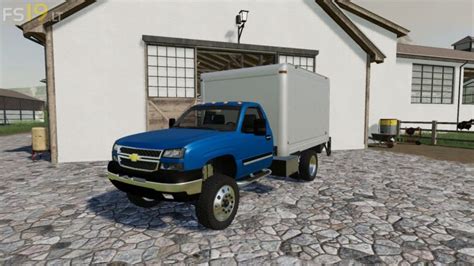 Chevrolet 3500 Box Truck V 10 Fs19 Mods Farming