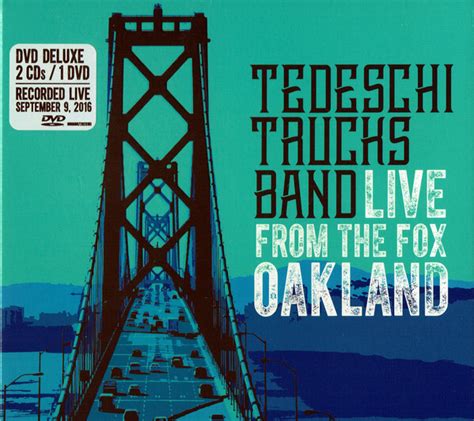 Tedeschi Trucks Band Live From The Fox Oakland 3 Cd For Sale Online And Instore Mont Albert North Me