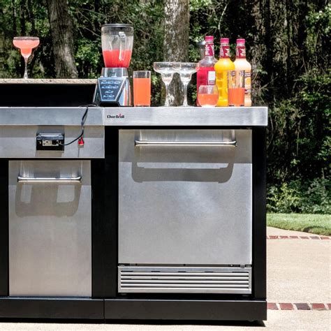 Char Broil Medallion Series Modular Outdoor Kitchen Refrigerator