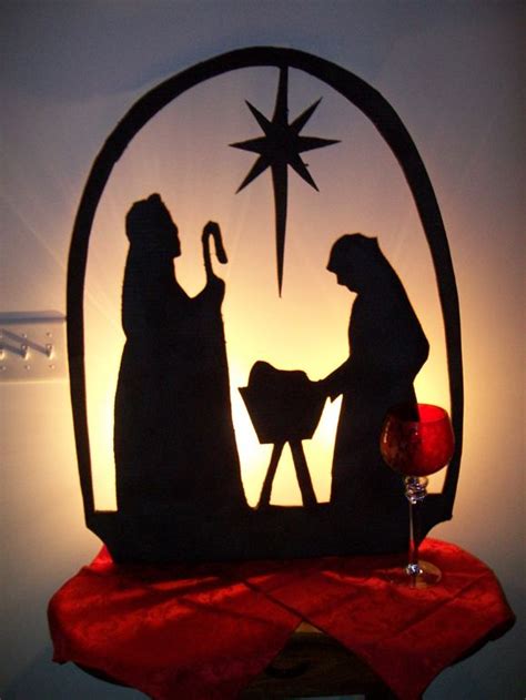 This Would Be A Great Sillouette In The Front Window Christmas