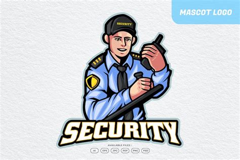 Security Guard Logo Graphic Templates Envato Elements