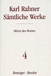 Karl Rahner Sämtliche Werke / Sämtliche Werke 4 von Karl Rahner bei ...