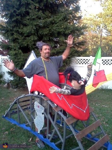 Also left the side flaps to fold and be sorry.didn't take enough pics while making the rest of the costume. Restore the Shore Rollercoaster Halloween Costume - Photo 2/2
