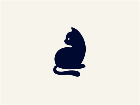 Enter your business name and create a stunning black cat logo tailored just for you. Black Cat by Alexa Erkaeva | Dribbble | Dribbble
