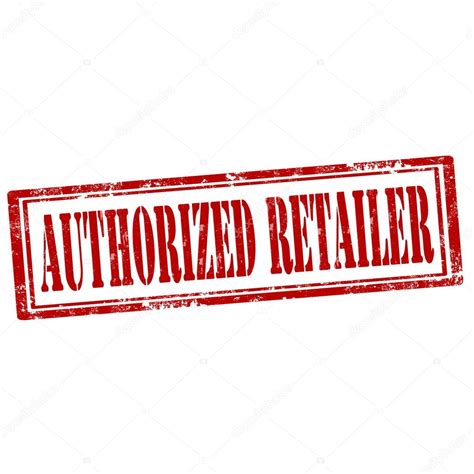 Authorized Retailer Stamp — Stock Vector © Carmendorin 50510641