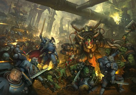 Wallpaper Warhammer 40 000 Games Workshop Space Marine Space