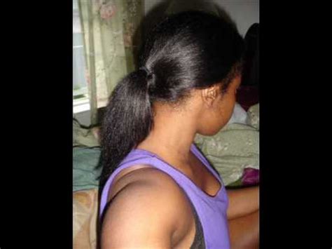 I used to hate the dark hair on my pale skin. Brazilian Keratin Treatment on Natural 4b Hair - YouTube