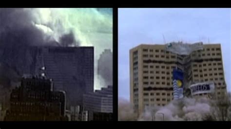 Wtc 7 Side By Side Comparison To Controlled Demolition Youtube