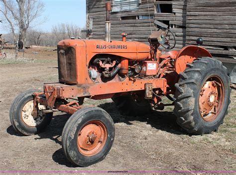 1956 Allis Chalmers Wd45 Tractor In Miltonvale Ks Item E2982 Sold