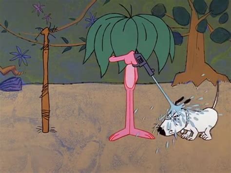 Pink Panther Pink Paradise Cartoon The Pink Panther Copyright United Artists Mgm 1963