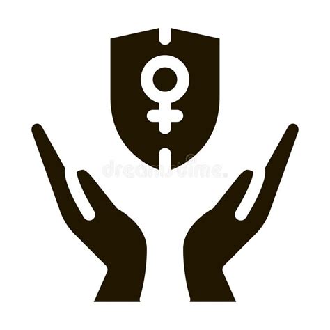 Protection Female Sex Icon Vector Glyph Illustration Stock Vector Illustration Of Sexual