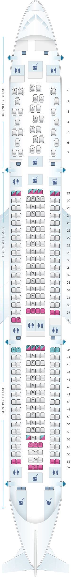 Airbus A330 Seat Map Finnair