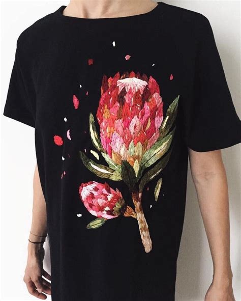 Impressionist Inspired Embroideries Turn Ordinary Clothes Into Wearable